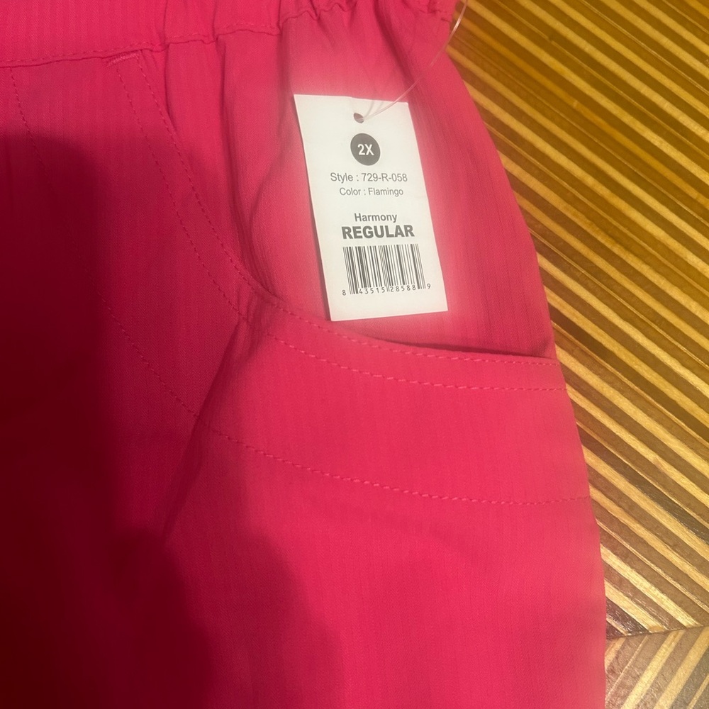 Flamingo pink Koi Lite Scrub Pants - Picture 7 of 8